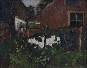 Willem Hendrik van der Nat (1864–1929) - Voor het huis