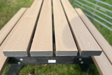 Rockwood® Picknicktafel Woodblend Egyptian Stone  - Zwaar, Ophalen of Verzenden, Nieuw, Rechthoekig, Hout