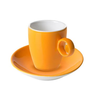 GGM Gastro | (6 stuks) BART COLOUR CAFE - Espressokopje - |, Verzenden, Nieuw, Kop(pen) en/of Schotel(s)