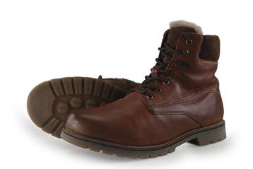 Salamander Veterboots in maat 45 Bruin, Bruin, Verzenden, Boots, Zo goed als nieuw