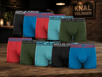 Marcus Gerardo 10-Pack Boxershorts Heren | Katoen | Vanaf €1, Boxer