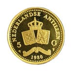 Gouden munt 5 Gulden Nederlandse Antillen (1980), Verzenden