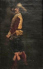 Escuela española (XIX-XX) - Retrato de caballero