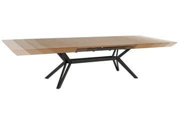 GIANT eettafel 200-320 cm, uitschuifbaar, natuurlijke, Huis en Inrichting, Tafels | Eettafels, Ophalen of Verzenden, Nieuw