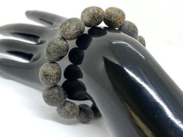 Wild Donker Baltische Amber Armband – Prehistorische
