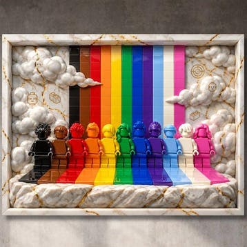 Lego Merchandise - XXL | Everyone is Awesome LEGO - LGBTQIA+, Nieuw