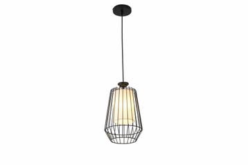 Hanglamp Draadstaal Zwart - Scaldare Badesi (Hanglampen), Ophalen of Verzenden, Nieuw, Overige materialen