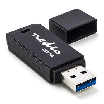 USB stick | Nedis (USB A, USB 3.0, 32 GB, Zwart), Verzenden, Nieuw, Nedis
