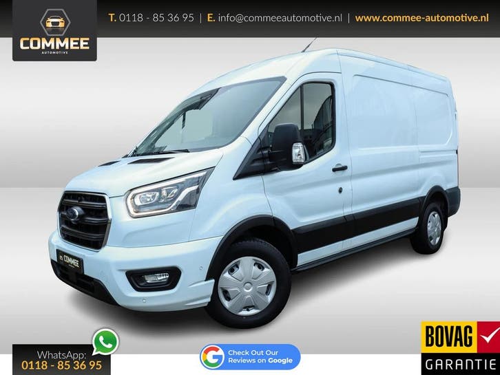 Ford Transit | Zakelijke Lease v.a. €441.45 pm, Auto's, Bestelauto's, Lease, Automaat, Diesel, Wit, Gebruikt, Ford, Financial lease