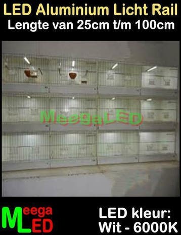 LED verlichting met NL502 voor Kweekkooi Broedkooi Vogelkooi, Ophalen of Verzenden, Nieuw, Aluminium, Broedkooi of Kweekkooi