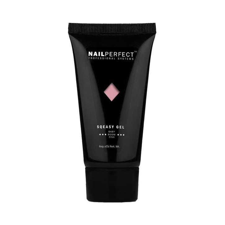 Nail Perfect  Sqeasy Gel  Baby Boom Pink  60 ml, Sieraden, Tassen en Uiterlijk, Uiterlijk | Haarverzorging, Nieuw, Verzenden