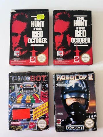 Nintendo - Nes - The Hunt for Red october - Videogame - In, Nieuw