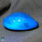 Transparant barnsteenstuk, Volledig gepolijst - Hoogte: 110, Verzamelen