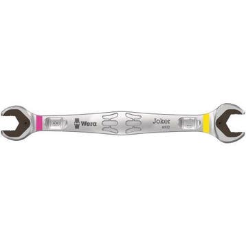 Dubbel steeksleutel Joker 8x10mm Wera, Verzenden, Nieuw