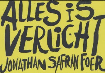 Alles is verlicht / Dwarsligger / 7 - Jonathan Safran Foer, Boeken, Verzenden, Gelezen, Jonathan Safran Foer