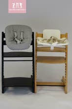Stokke Tripp Trapp newborn babyset tray tuigje beugel leer, Kinderen en Baby's, Kinderstoelen, Verzenden, Zo goed als nieuw, Meegroeistoel