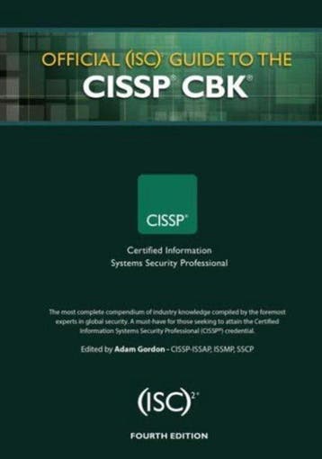 Official (Isc)2 Guide To The CISSP 4E - Adam Gordon, Verzenden, Gelezen, Adam Gordon
