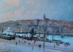 Maurice Courant (1847-1926) - Quai Chanzy et le port de