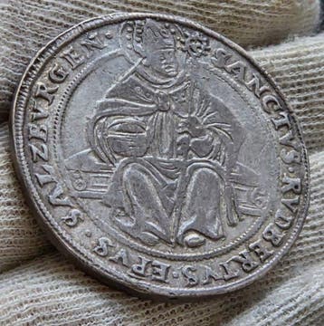 Oostenrijk, Salzburg. Michael von Kuenburg. Guldiner 1555