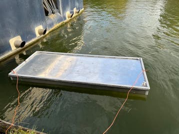 Licht gewicht Aluminium vlot 3.00x1.25, Nieuw