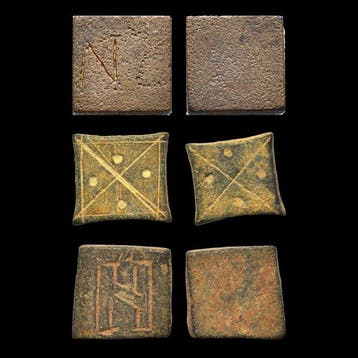 Byzantijns Brons Commerciële gewichtsnormen (set van 3)