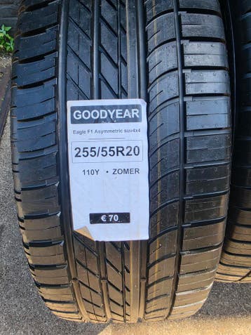 255/55r20 110Y Goodyear eagle F1 assymetric  suv4x4, Ophalen, 255 mm, Nieuw, Band(en)