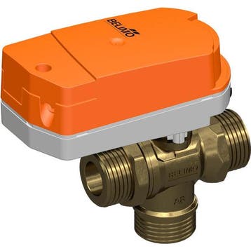 Belimo 3-Weg Kogelkraan G3/4 Kvs3.6 24VAC/DC 75s MP-Bus 1Nm, Verzenden, Nieuw