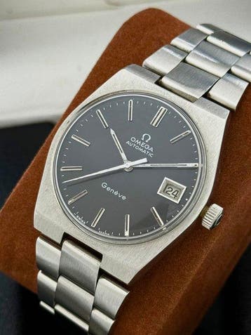 Omega - Zonder minimumprijs - Automatic Geneve Gray Dial, Nieuw