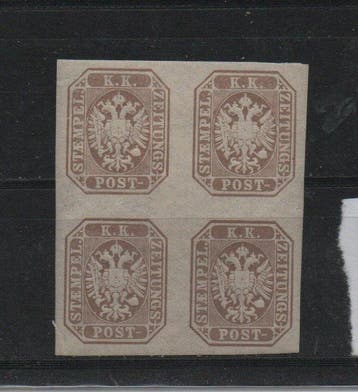 Oostenrijk 1864/1864 - Oostenrijkse krantenzegel nr. 29 als, Gestempeld