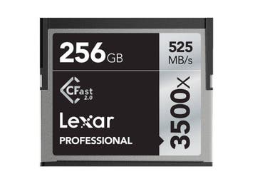 Lexar CFAST Pro 256GB 3500x speed CF kaart, Ophalen of Verzenden, Nieuw, Overige typen, Overige merken