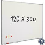 Whiteboard 120x300 cm - Magnetisch, Ophalen of Verzenden, Nieuw