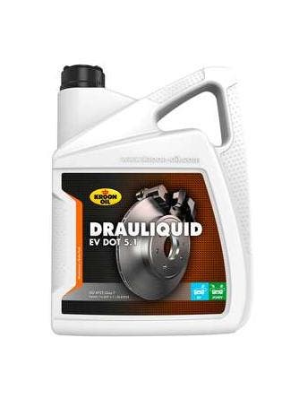 Kroon Oil Drauliquid EV DOT 5.1 5L, Ophalen of Verzenden
