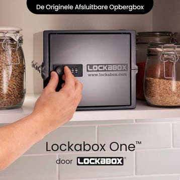 2dekans | Lockabox One™ Opbergbox met Cijferslot -, Ophalen of Verzenden, Zo goed als nieuw