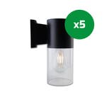 Ledisons Solar LED-wandlamp Piano zwart, Zonne-energie, Wandlamp, Ophalen of Verzenden, Led