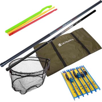 Ultimate Action Tele Pole Complete Vaste Hengel Set 7m, Verzenden, Nieuw