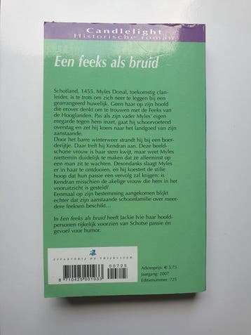 Een feeks als bruid / Candlelight historische roman / 725, Verzenden, Gelezen, J. Ivie