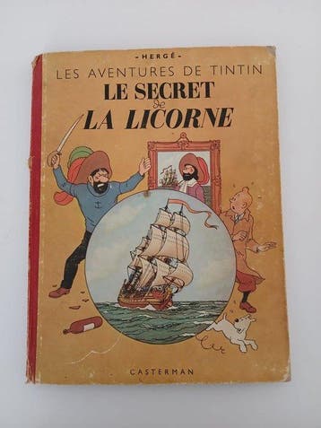 Tintin - Le Secret de la Licorne - B2 - 1 Album - Herdruk -, Boeken, Nieuw