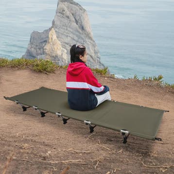 Ultralichte Opvouwbare Camping Cot - Draagbaar Bed met 150kg, Verzenden, Nieuw