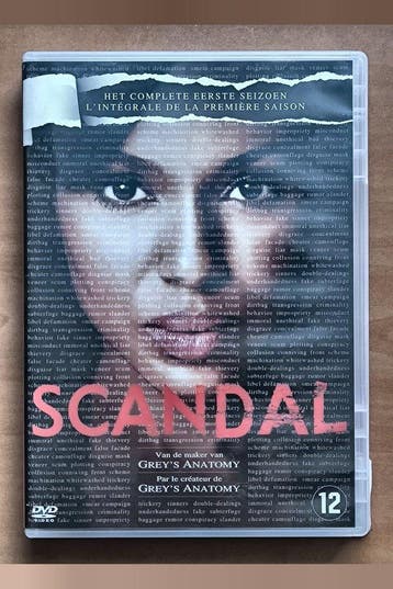 Scandal (2012) Season 1 Drama Boxset Kerry Washington 2012, Cd's en Dvd's, Dvd's | Tv en Series, Verzenden, Nieuw in verpakking