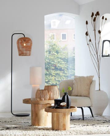 2dekans | MARENO Vloerlamp – 164 cm – Mat Zwart – Stijlvolle, Huis en Inrichting, Lampen | Vloerlampen, Ophalen of Verzenden, Zo goed als nieuw