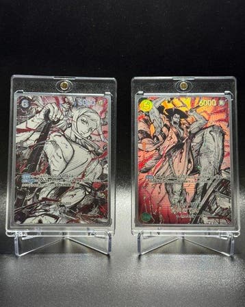 Bandai - 2 Card - One Piece - Yamato,Kozuki Oden, Nieuw