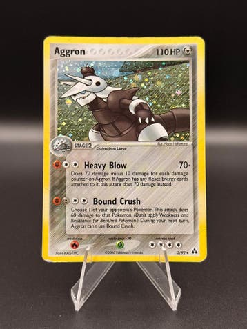 Pokemon 2006 Ex Legend maker Aggron Holo #2/92, Hobby en Vrije tijd, Verzamelkaartspellen | Pokémon, Verzenden, Nieuw