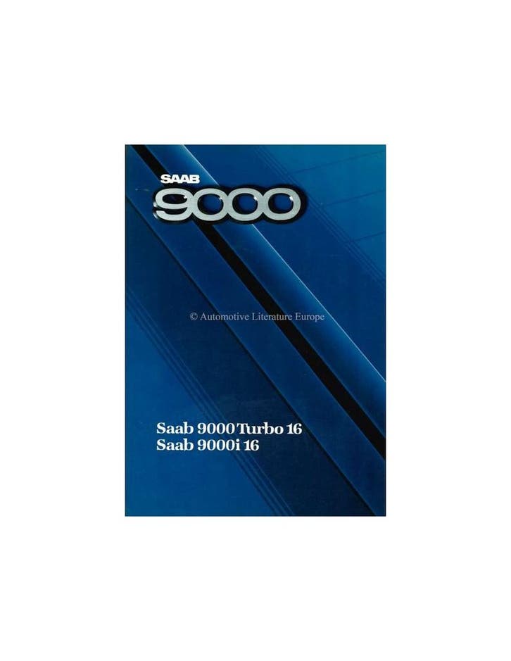 1987 SAAB 9000 BROCHURE FRANS, Boeken, Auto's | Folders en Tijdschriften