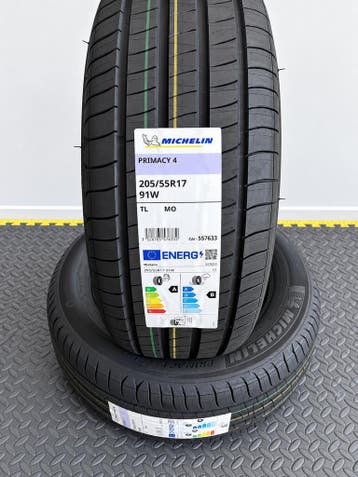 2X 205/55 R17 MICHELIN ZOMER - €320 INCL. GRATIS MONTAGE, Ophalen, Nieuw, 17 inch, 205 mm