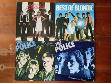 Blondie, Police - 4 x LP Albums - Diverse titels - LP albums, Nieuw in verpakking