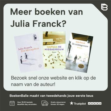 De middagvrouw - Julia Franck 9789028452046, Verzenden, Gelezen, Julia Franck