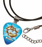 Vissen plectrum ketting, sleutelhanger of oorbellen, Ophalen of Verzenden, Nieuw