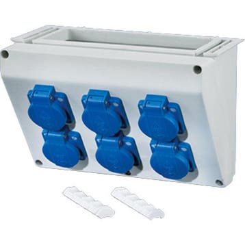 Hensel Enyst Aansluitdoos 6x16A 230V 270mm Breedte - FP CB, Verzenden, Nieuw, Overige typen