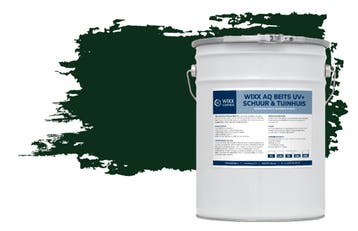 Wixx AQ Schuur en Tuinhuis Beits UV+ Bosgroen 1L, Verzenden, Nieuw, Beits, Minder dan 5 liter