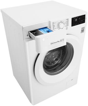 LG F4j5vn3w - Wasmachine - 9 kg - 1300 tpm - Energieklasse D, Witgoed en Apparatuur, Wasmachines, Ophalen of Verzenden, Zo goed als nieuw